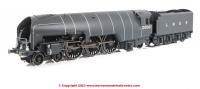 R30126 Hornby W1 Class 'Hush Hush' 4-6-4 Steam Loco number 10000 in LNER Grey with smoke